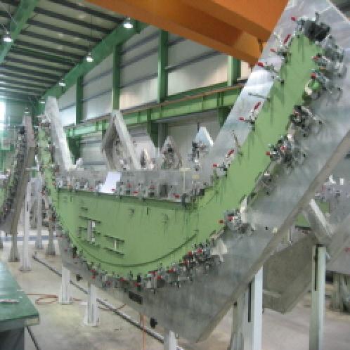 B747-8 AFA Frame Assembly
